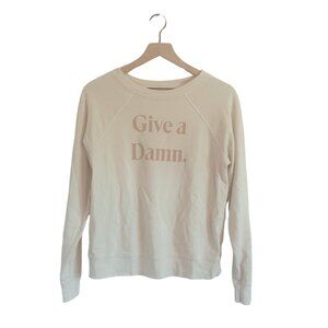 MATE the Label Vintage "Give A Damn" Pullover Sweatshirt